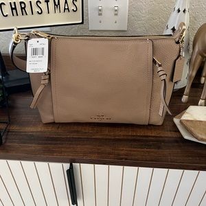 Tan Coach Purse